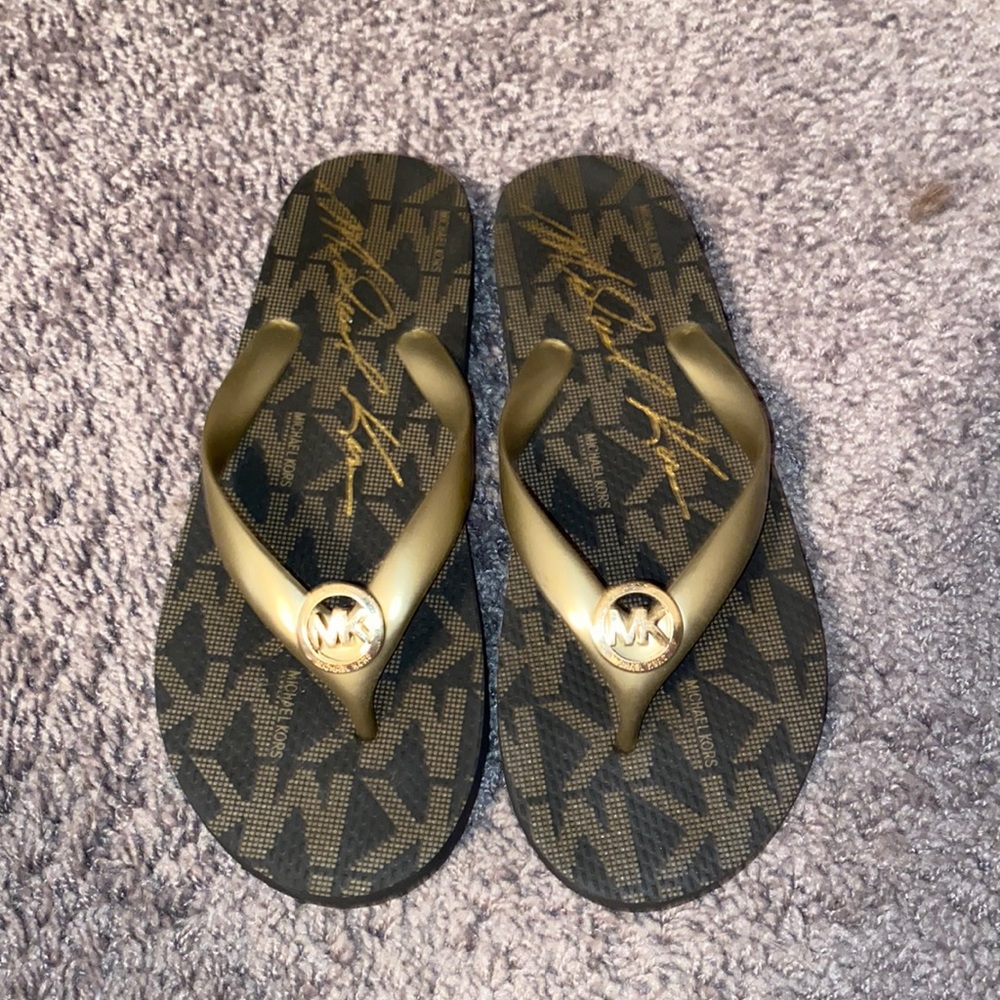 Michael Kors flip flops